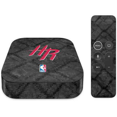 NBA Houston Rockets Dark Rust Apple TV Skin