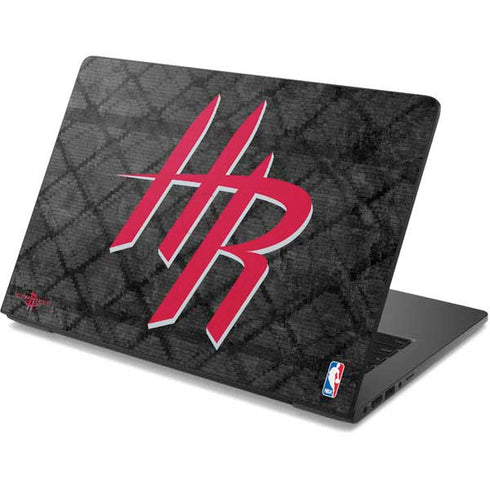 NBA Houston Rockets Dark Rust Dell Chromebook Skin