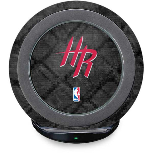 NBA Houston Rockets Dark Rust Fast Charge Wireless Charging Stand Skin