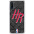 NBA Houston Rockets Dark Rust Galaxy A10e Clear Case