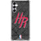 NBA Houston Rockets Dark Rust Galaxy A14 5G Clear Case