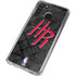 NBA Houston Rockets Dark Rust Galaxy A21 Clear Case