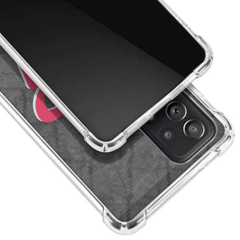 NBA Houston Rockets Dark Rust Galaxy A52 5G Clear Case