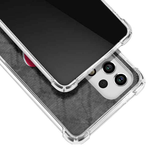 NBA Houston Rockets Dark Rust Galaxy A53 5G Clear Case