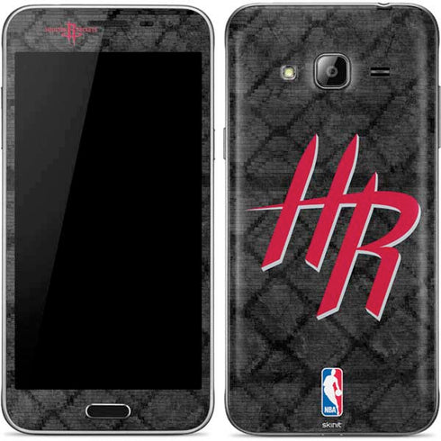 NBA Houston Rockets Dark Rust Galaxy J3 Skin