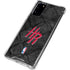 NBA Houston Rockets Dark Rust Galaxy Note20 5G Clear Case