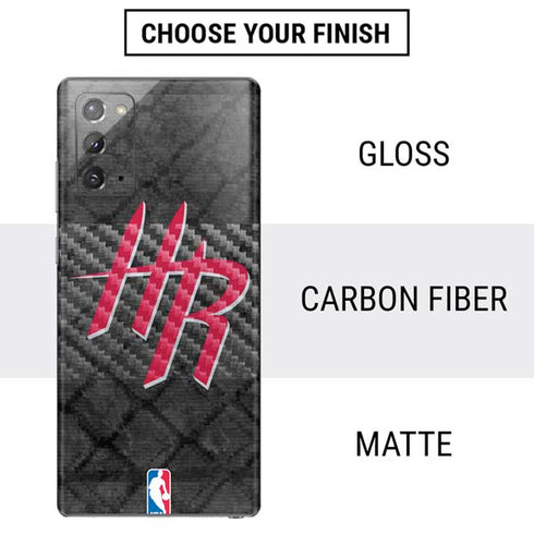 NBA Houston Rockets Dark Rust Galaxy Note20 5G Skin