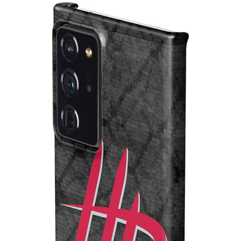NBA Houston Rockets Dark Rust Galaxy Note20 Ultra 5G Lite Case