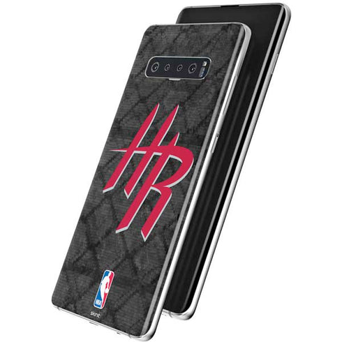 NBA Houston Rockets Dark Rust Galaxy S10 Plus Skin