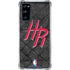 NBA Houston Rockets Dark Rust Galaxy S20 FE Clear Case
