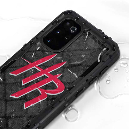 NBA Houston Rockets Dark Rust Galaxy S20 Plus Waterproof Case