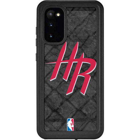 NBA Houston Rockets Dark Rust Galaxy S20 Waterproof Case