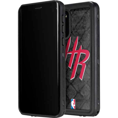 NBA Houston Rockets Dark Rust Galaxy S20 Waterproof Case