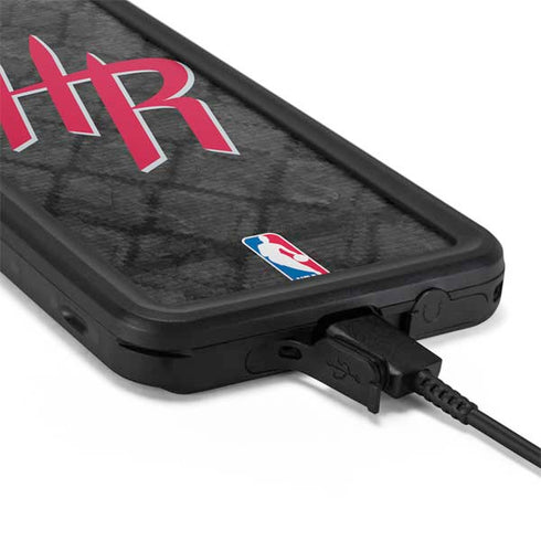 NBA Houston Rockets Dark Rust Galaxy S20 Waterproof Case