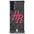 NBA Houston Rockets Dark Rust Galaxy S21 5G Clear Case