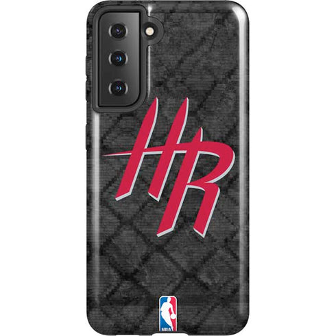 NBA Houston Rockets Dark Rust Galaxy S21 5G Pro Case