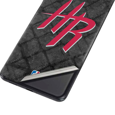 NBA Houston Rockets Dark Rust Galaxy S21 Plus 5G Skin