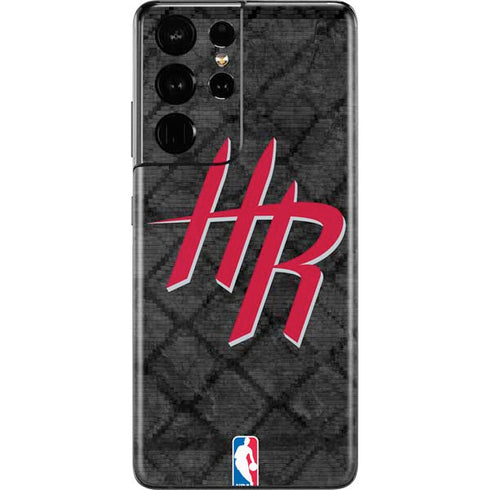 NBA Houston Rockets Dark Rust Galaxy S21 Ultra 5G Skin