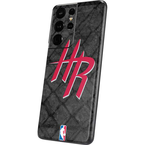 NBA Houston Rockets Dark Rust Galaxy S21 Ultra 5G Skin