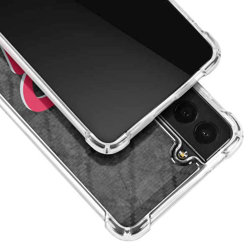 NBA Houston Rockets Dark Rust Galaxy S22 Clear Case