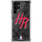 NBA Houston Rockets Dark Rust Galaxy S22 Ultra Clear Case
