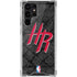 NBA Houston Rockets Dark Rust Galaxy S22 Ultra Clear Case