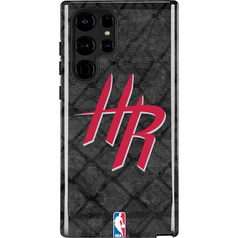 NBA Houston Rockets Dark Rust Galaxy S22 Ultra Pro Case