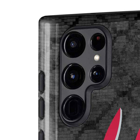 NBA Houston Rockets Dark Rust Galaxy S22 Ultra Pro Case