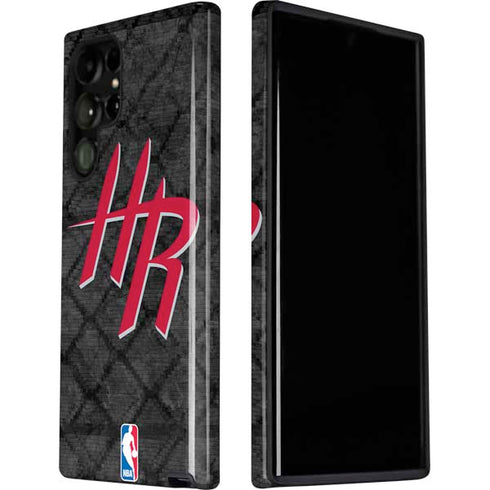NBA Houston Rockets Dark Rust Galaxy S22 Ultra Pro Case