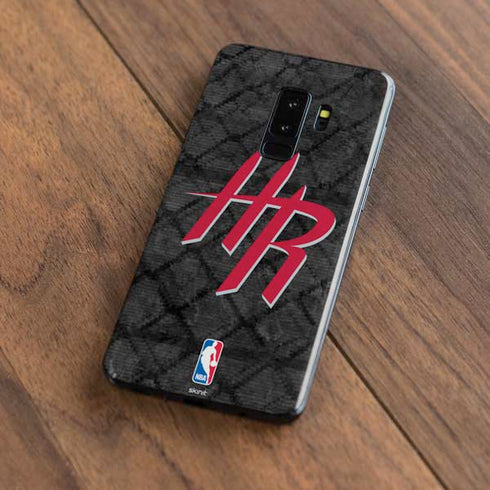 NBA Houston Rockets Dark Rust Galaxy S9 Plus Skin