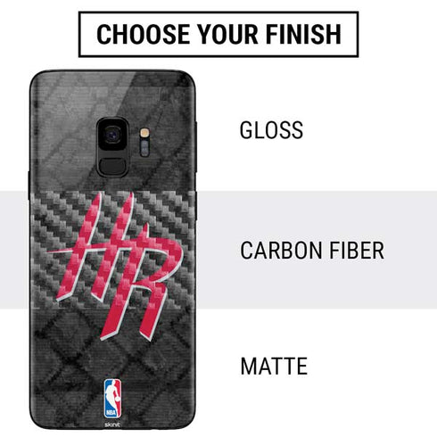 NBA Houston Rockets Dark Rust Galaxy S9 Skin