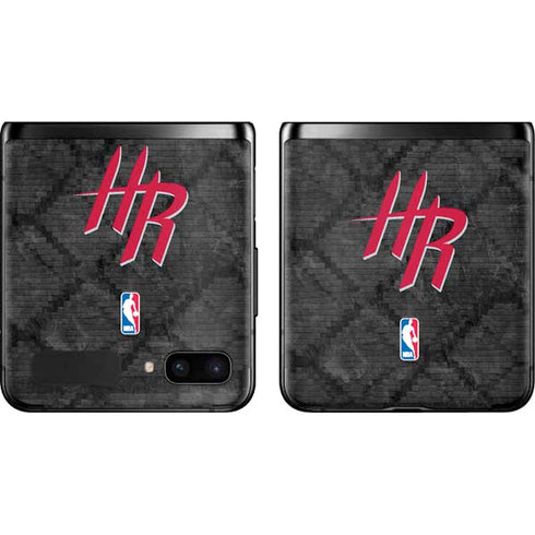 NBA Houston Rockets Dark Rust Galaxy Z Flip Skin