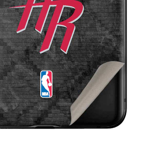 NBA Houston Rockets Dark Rust Galaxy Z Flip Skin