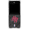 NBA Houston Rockets Dark Rust Galaxy Z Flip5 5G Clear Case