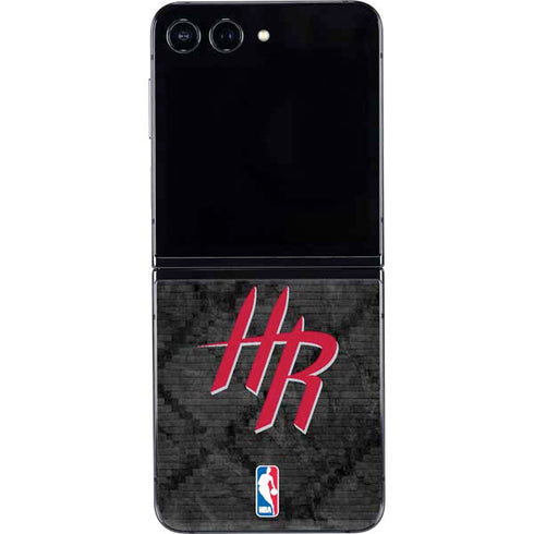 NBA Houston Rockets Dark Rust Galaxy Z Flip5 5G Skin