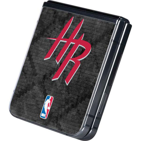 NBA Houston Rockets Dark Rust Galaxy Z Flip5 5G Skin