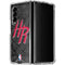 NBA Houston Rockets Dark Rust Galaxy Z Fold4 5G Clear Case
