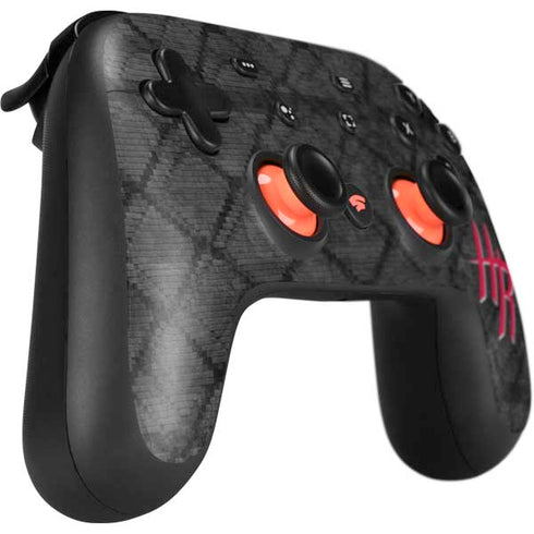 NBA Houston Rockets Dark Rust Google Stadia Controller Skin