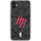 NBA Houston Rockets Dark Rust iPhone 11 Clear Case