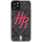 NBA Houston Rockets Dark Rust iPhone 11 Pro Clear Case