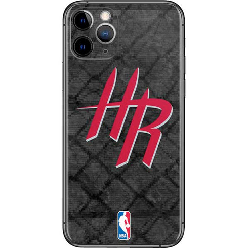 NBA Houston Rockets Dark Rust iPhone 11 Pro Skin