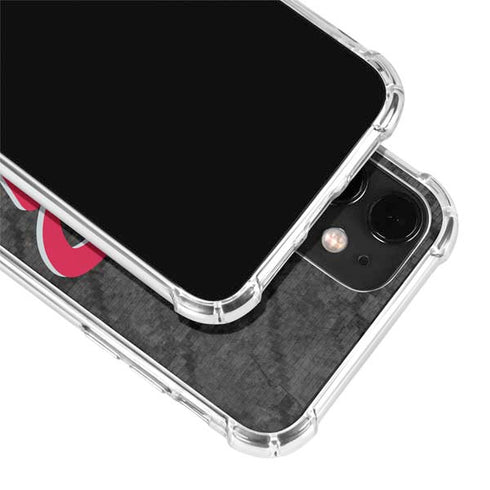NBA Houston Rockets Dark Rust iPhone 12 Mini Clear Case