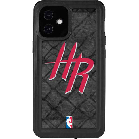NBA Houston Rockets Dark Rust iPhone 12 Mini Waterproof Case