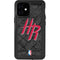 NBA Houston Rockets Dark Rust iPhone 12 Mini Waterproof Case