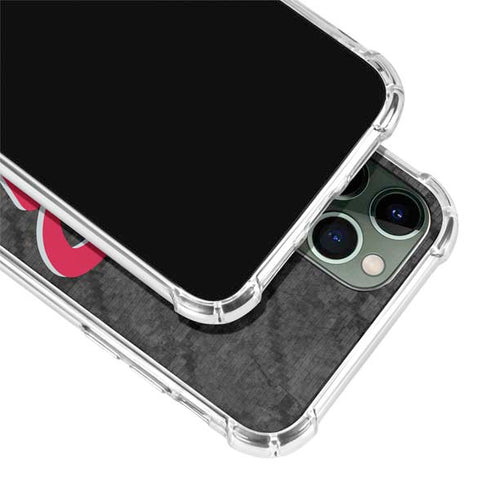 NBA Houston Rockets Dark Rust iPhone 12 Pro Max Clear Case