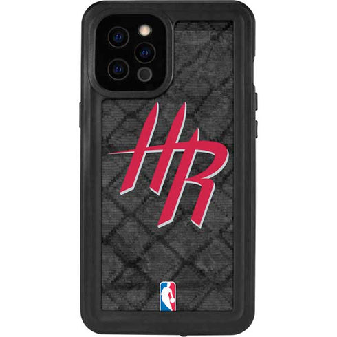 NBA Houston Rockets Dark Rust iPhone 12 Pro Max Waterproof Case