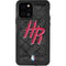 NBA Houston Rockets Dark Rust iPhone 12 Pro Waterproof Case