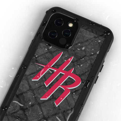 NBA Houston Rockets Dark Rust iPhone 12 Pro Waterproof Case