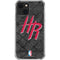 NBA Houston Rockets Dark Rust iPhone 13 Clear Case