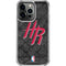 NBA Houston Rockets Dark Rust iPhone 13 Pro Clear Case